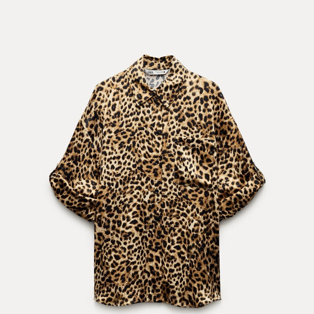ZARA COLLECTION ANIMAL PRINT SHIRT
LEOPARD